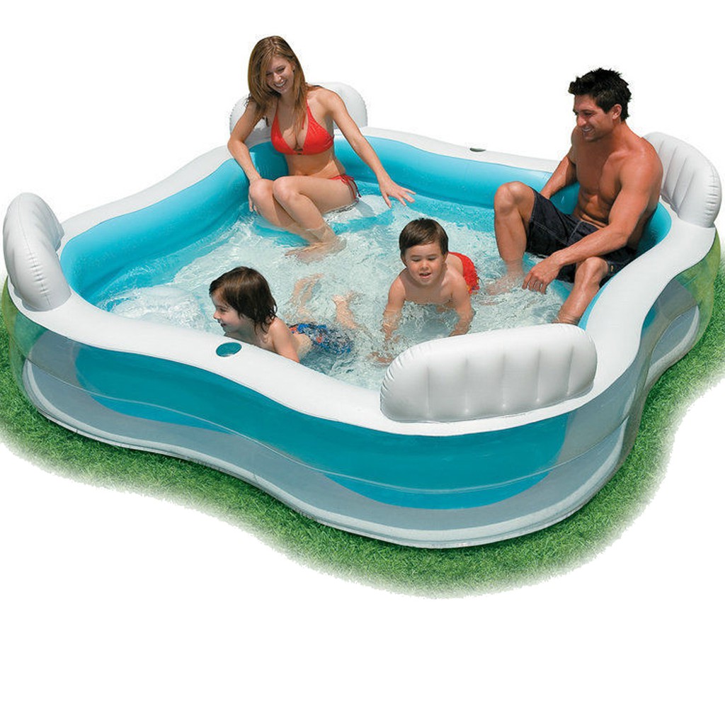 Intex 56475 Kids Swim Family Pool Sofa Playing Inflatable Swimming