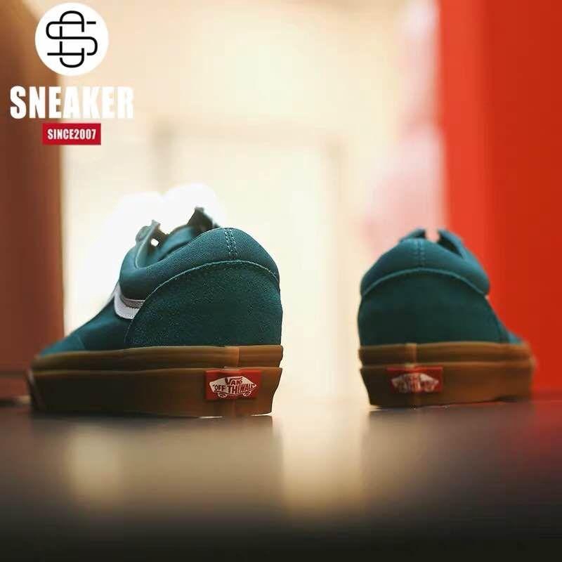 Original Vans Shoes Fashion Korean Version of the New Green Men's Low-end  Rubber-soled Leisure Shoes VN0A38G1VKU AS01 | Shopee Malaysia