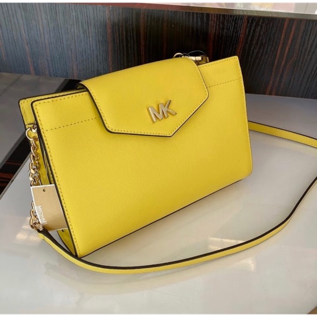 michael kors large handbag yellow