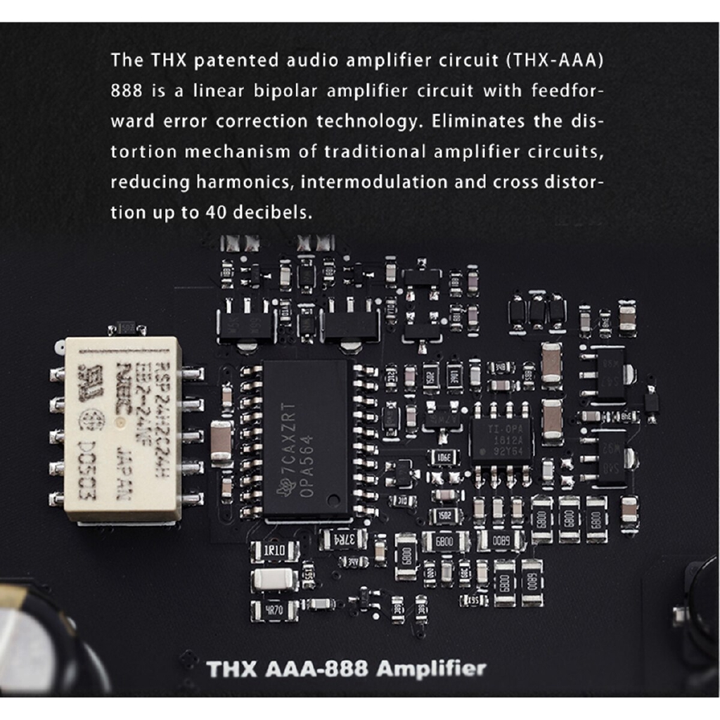 Smsl Sp0 Headphone Amp Thx a 8 Technology Xlr Rca Balanced Headphone Amplifier Shopee Malaysia