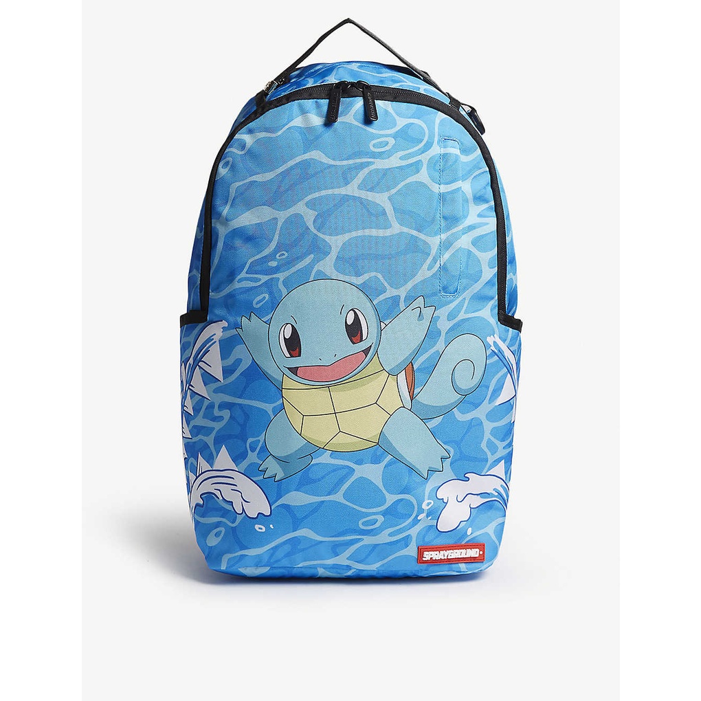 Squirtle Pokemon Sprayground Backpack | Shopee Malaysia