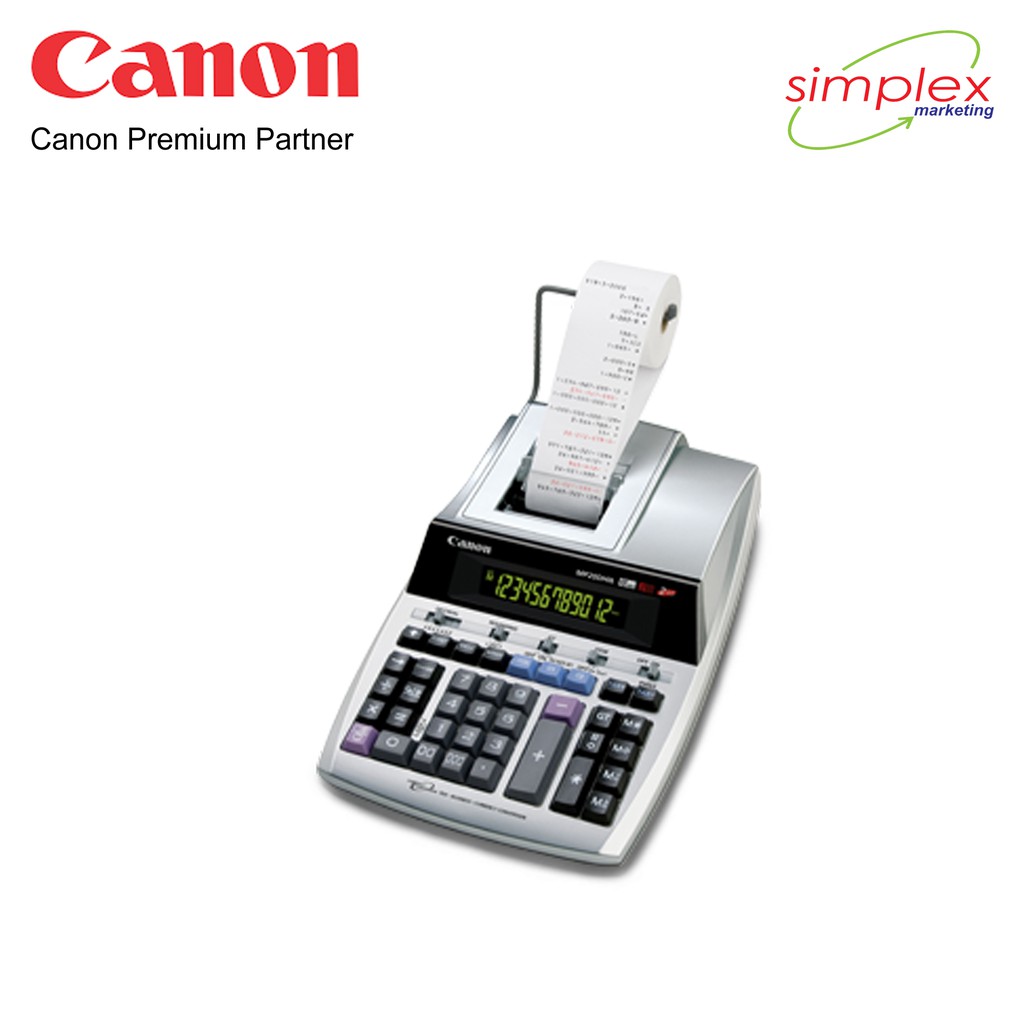 Canon MP1211LTSC Calculator 12digit InkRibbon Printer Shopee Malaysia