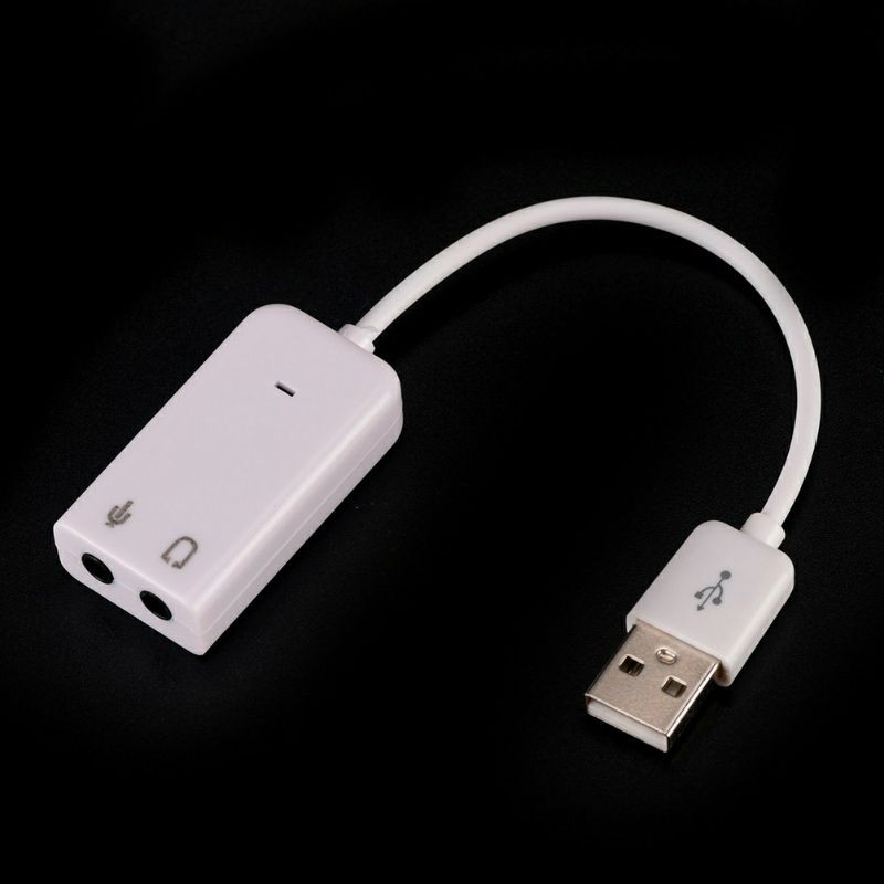 USB 2.0 audio jack plug in microphone cable Shopee Malaysia