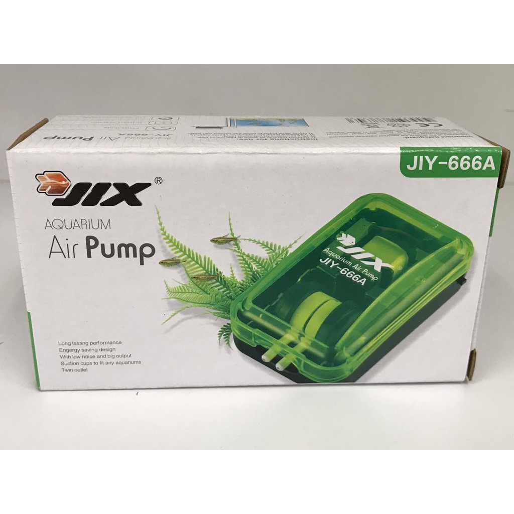 JIX Aquarium Air Pump (JIY-666A 