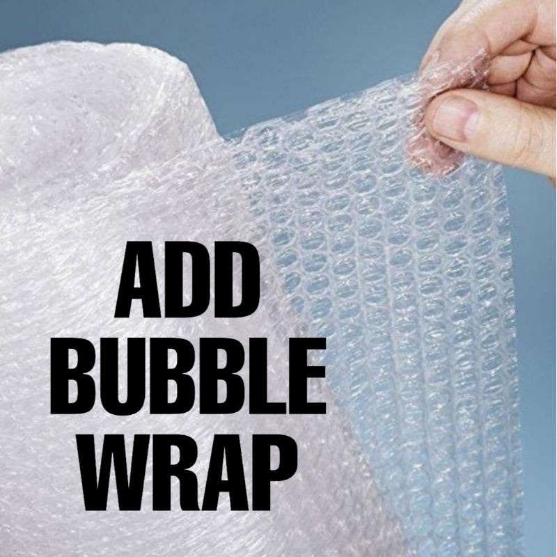 ADD ON BUBBLE WRAP ( 1, 2, 3, 4, 5 LAYER ) BUBBLE WRAP EXTRA PROTECTION