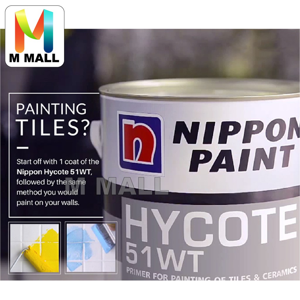 Nippon Hycote 51wt Primer Sealer Hardener For Tiles And Ceramics Set 5l Malaysia