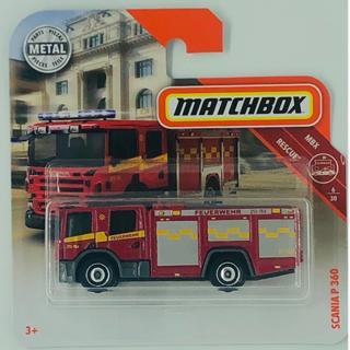 matchbox scania fire engine