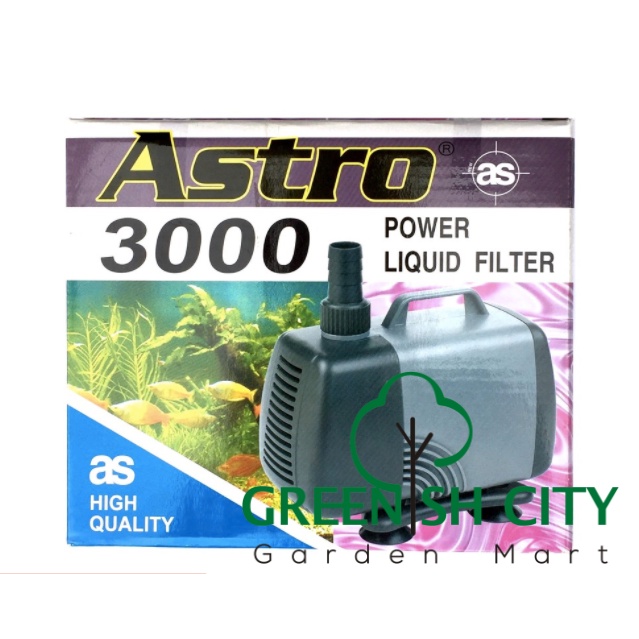 GNC - Astro Submersible Water Pump 3000 (2000 L/H) Pump Air 