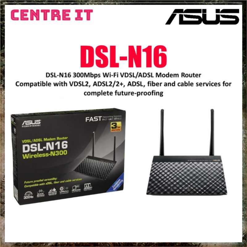 Asus dsl n16 настройка