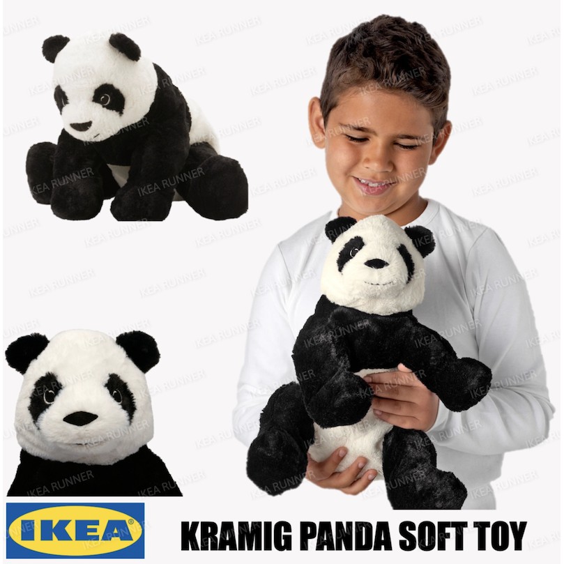 ikea panda soft toy