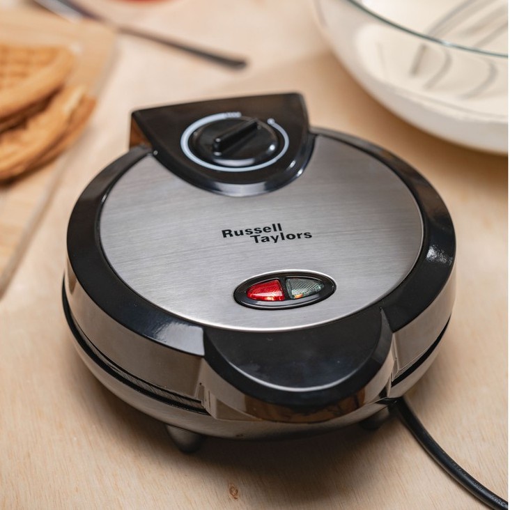 ✙☄Russell Taylors Stainless Steel Belgian Waffle Maker Temperature Control WM-25