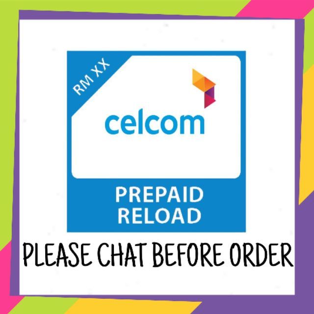 top celcom for up code Soft XPAX Direct CELCOM Reload Top Pin / up Prepaid