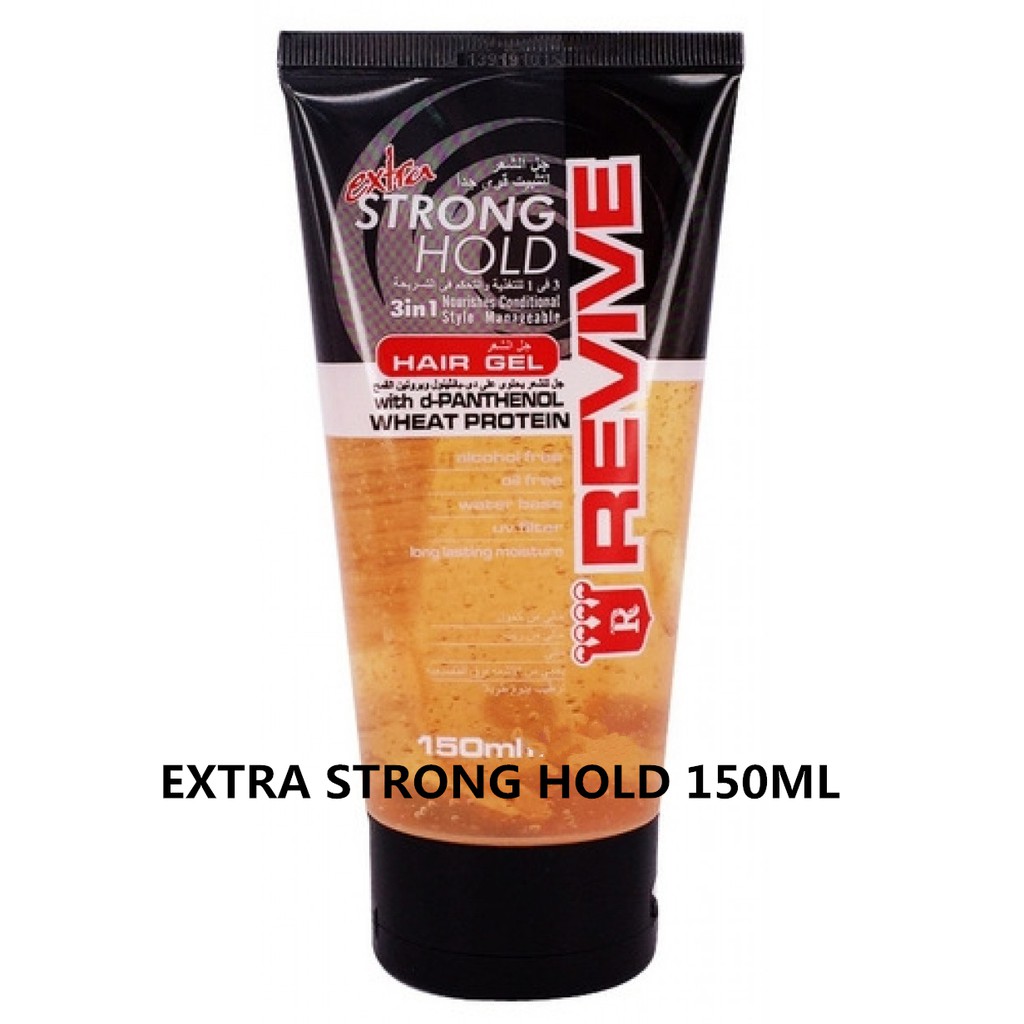 REVIVE HAIR GEL EXTRA STRONG HOLD 150ML X 6PCS Shopee Malaysia