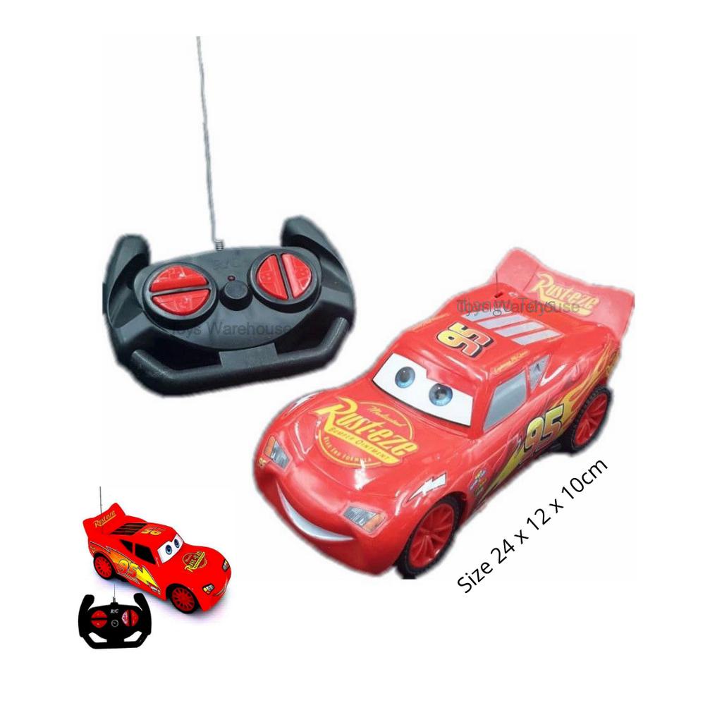Cars Lightning McQueen 95 Remote Control Car Kereta Kontrol Budak RC Car Kereta Kartun Shopee
