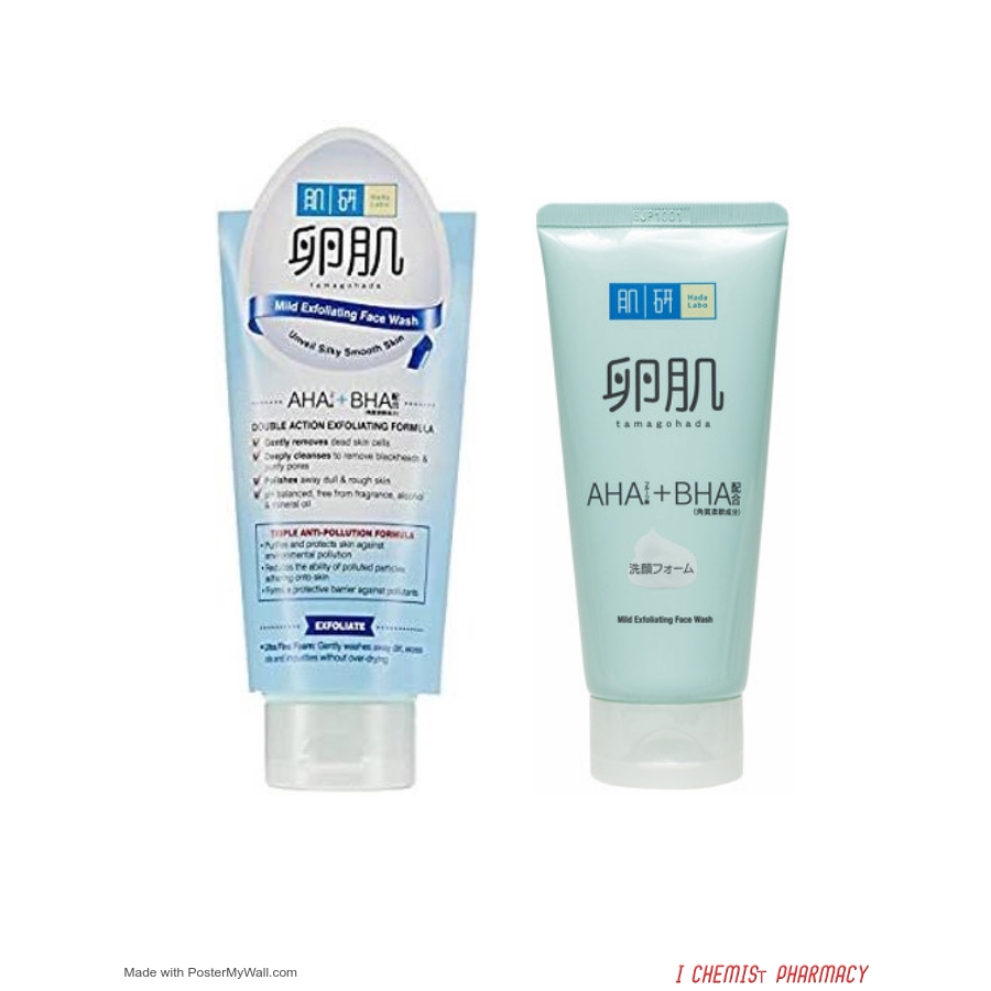 [GENUINE] HADA LABO AHA+BHA MILD EXFOLIATING FACE WASH  
