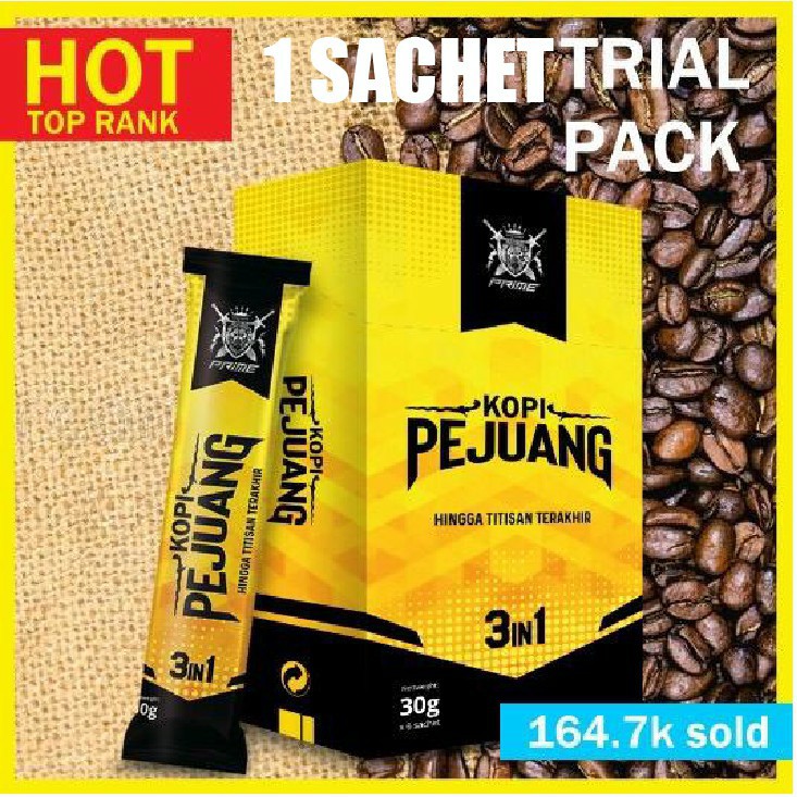 Buy Kopi Pejuang Power Untuk Lelaki Ubat Kuat Kopi Jantan Panggung Tahan Lama Kopi 3in1 Seetracker Malaysia