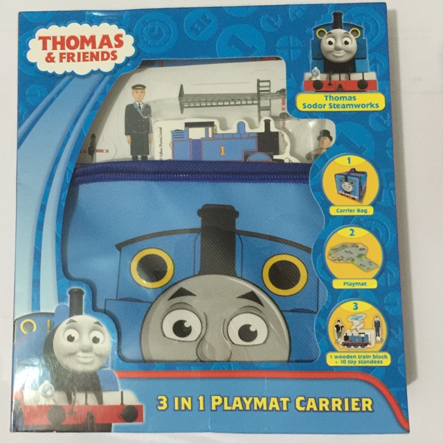 Thomas Friends 3 In 1 Playmat Carrier Shopee Malaysia