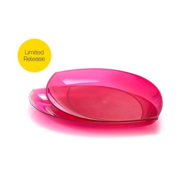 tupperware lotus small platter (1pcs) Shopee Malaysia