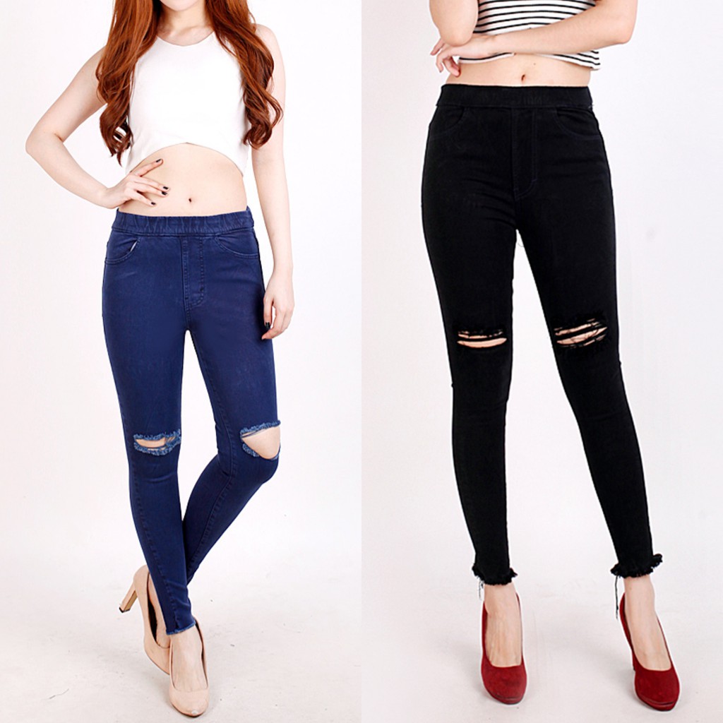 all ripped jeans