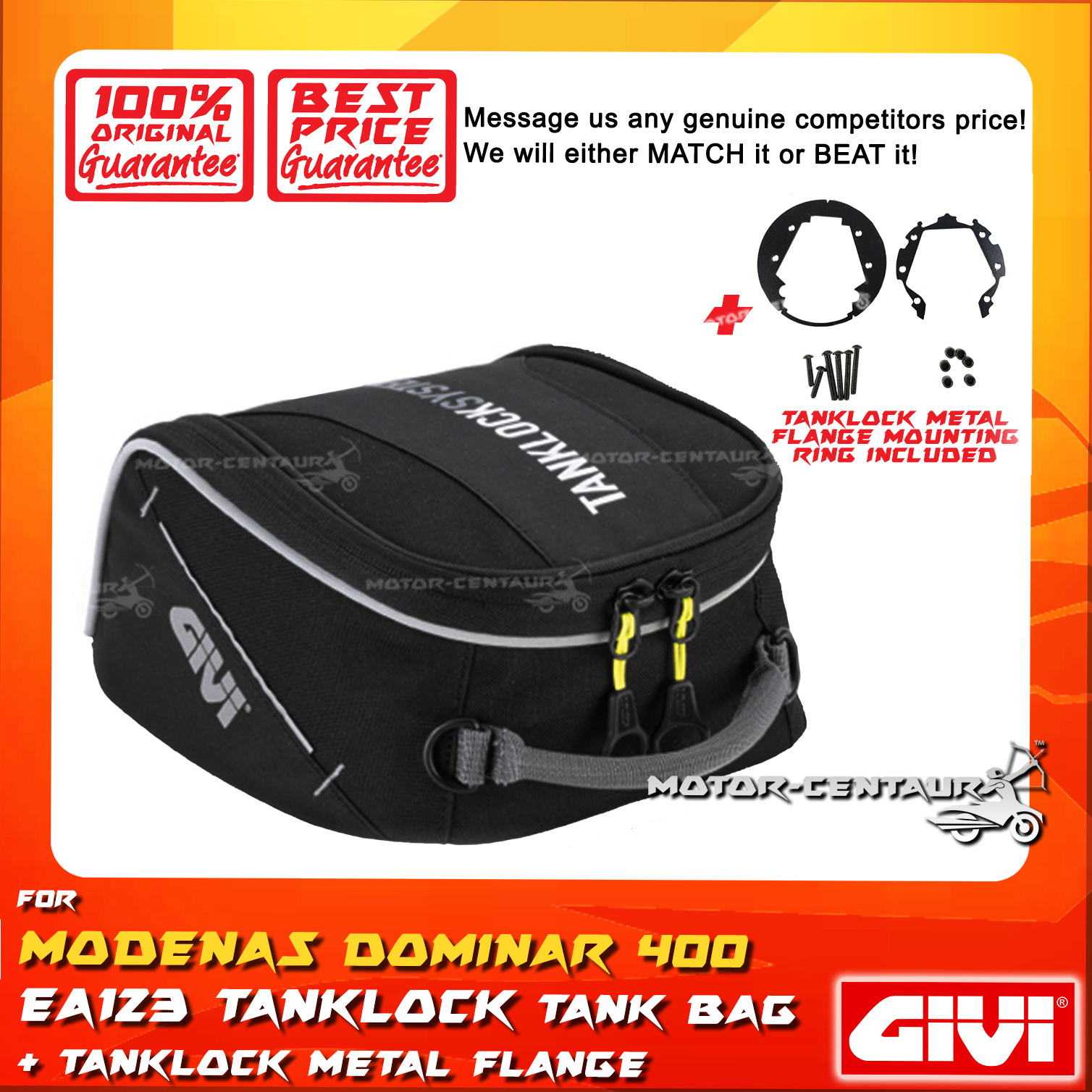 best tank bag for dominar 400