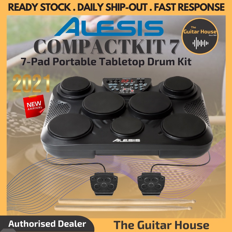 Alesis Compact Kit 7 Portable Tabletop Drum Kit | Shopee Malaysia