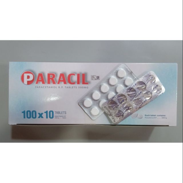 Paracil Paracetamol 500mg 10 S Exp May 2025
