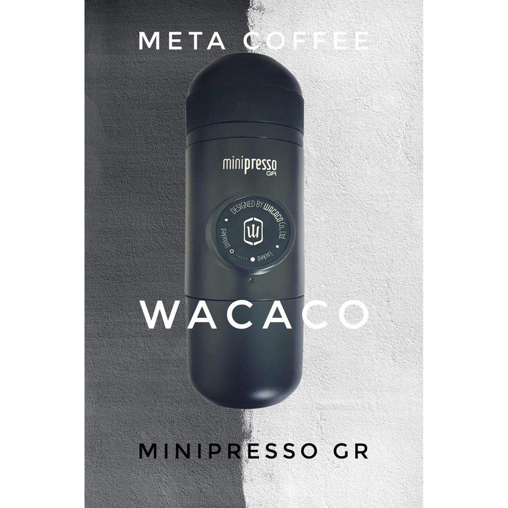 Wacaco Minipresso GR Hand held Espresso Machine (For Ground Coffee only