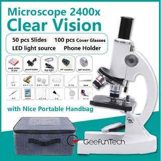 Capture Beauty in The Microworld with Smartphone Mount Landove Stereo Microscope 20X 40X Magnifications Science Lab 3D Scope 