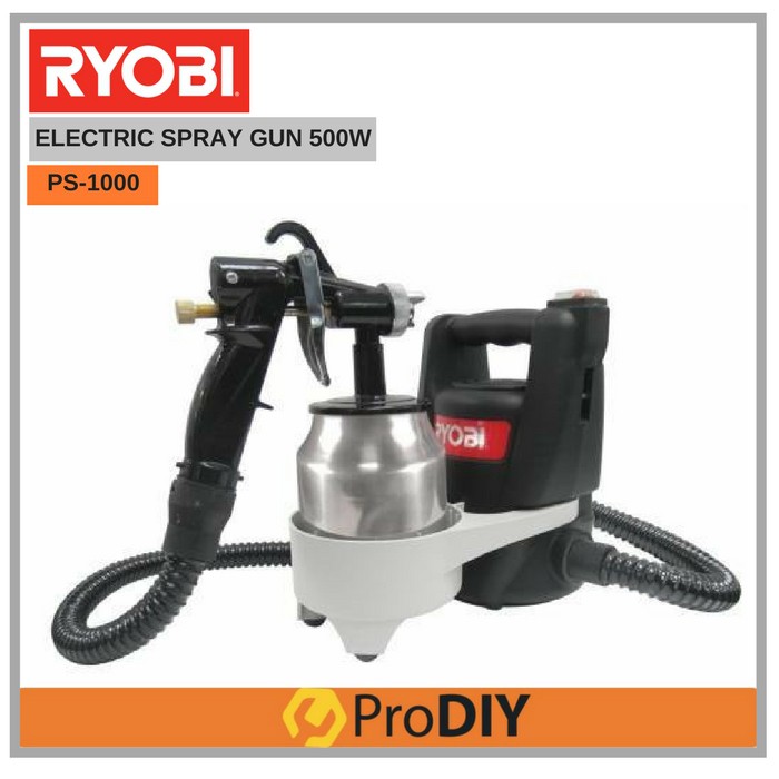 PS1000 RYOBI ELECTRIC SPRAY GUN 500W Shopee Malaysia