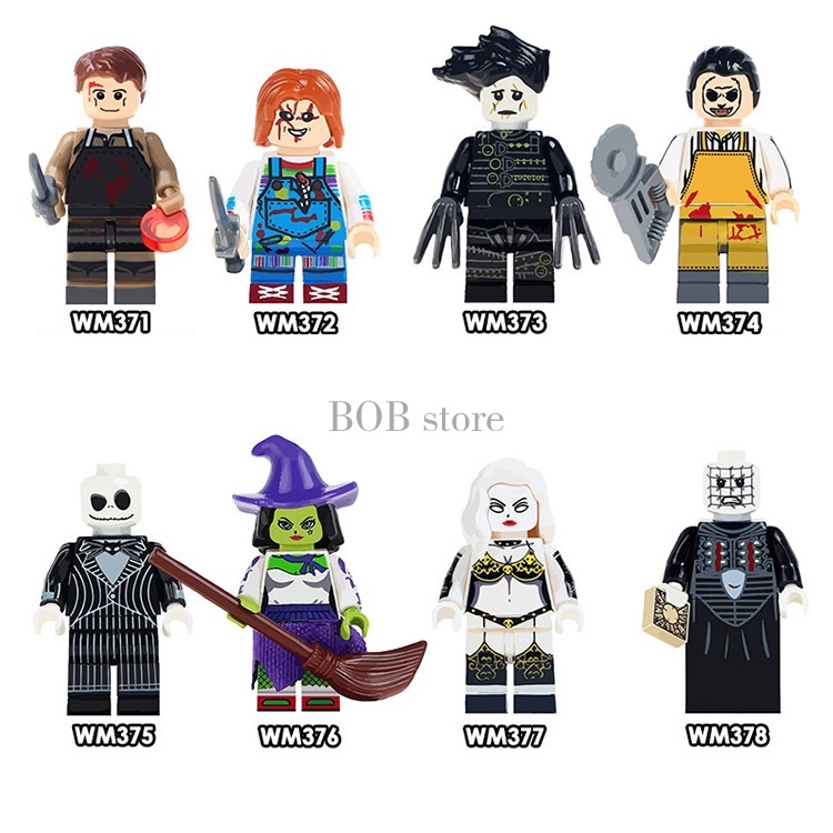 horror movie lego minifigures