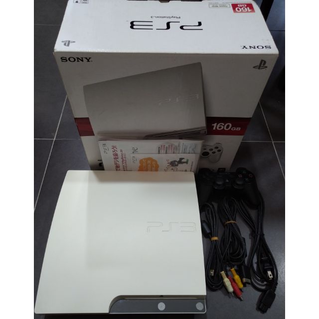 Sony PlayStation 3 white 160gb boxed Shopee Malaysia