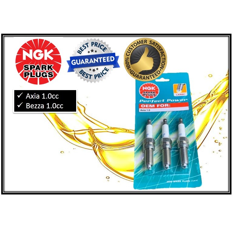 LKR6C Spark Plug Axia , Bezza 1.0cc (NGK) Shopee Malaysia