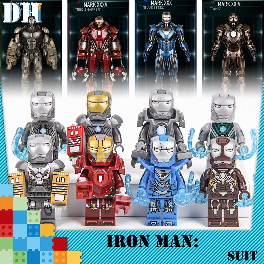 iron man lego armor