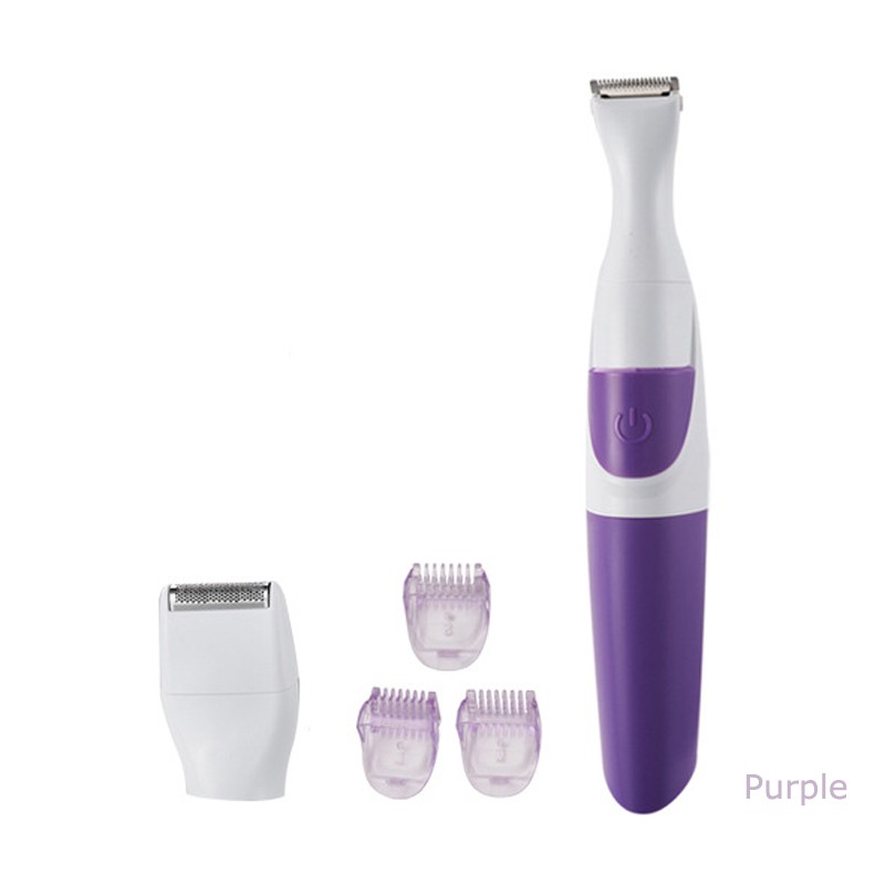 Lady Hair Trimmer Electric Body Facial Hair Removal Epilator Mini