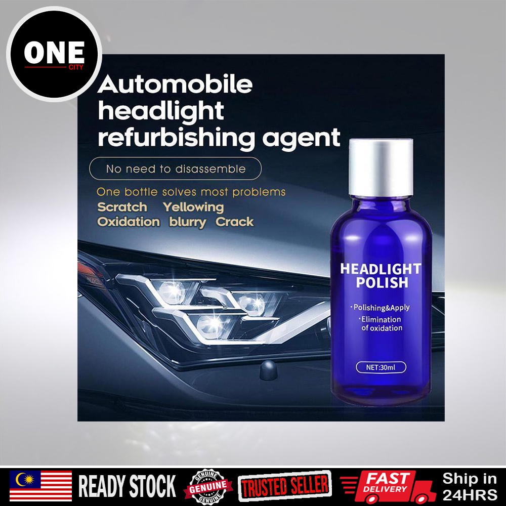 Headlight Polish Automobile Headlamp Renovation Fluid Repair Tool Set