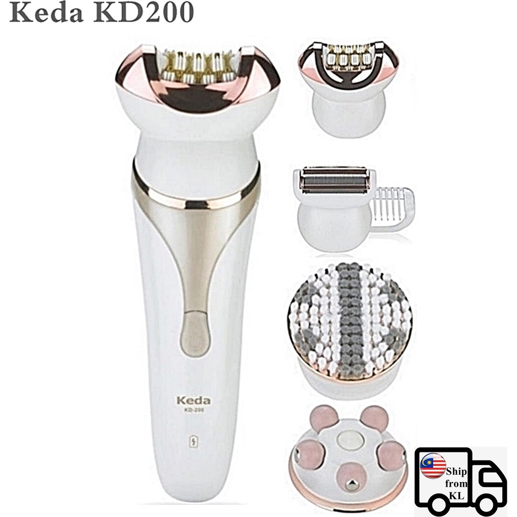 Women Hair Remover Epilator Hair Removal 4 In 1 Device Rechargeable Shopee Malaysia 9976