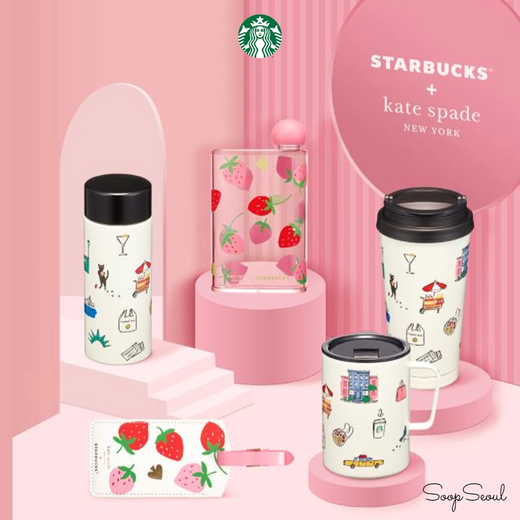 Starbucks korea 22 Kate spade Newyork Md / elma tumbler miir desk cup  tumbler waterbottle | Shopee Malaysia