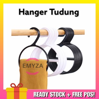 Hanger Tudung Bawal Hanger Shawl | Hanger Bulat | Round Hanger (1pcs).