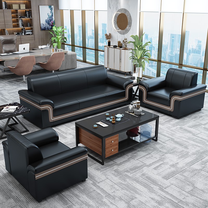 Modern Design Home Office Sofa Set High, Formal Leather Sofa Set