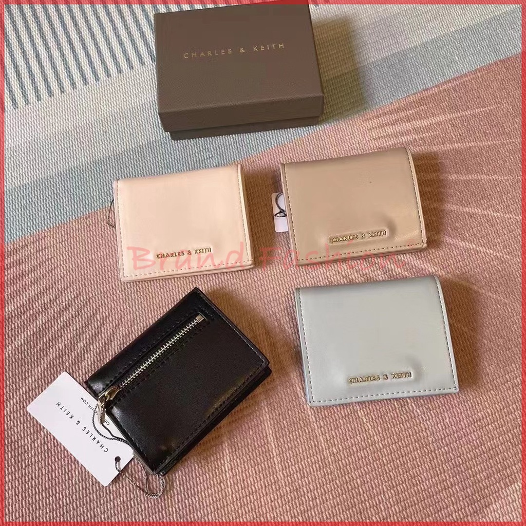 CNK Fold Purse Zip Card Wallet Fashionable Short Wallet