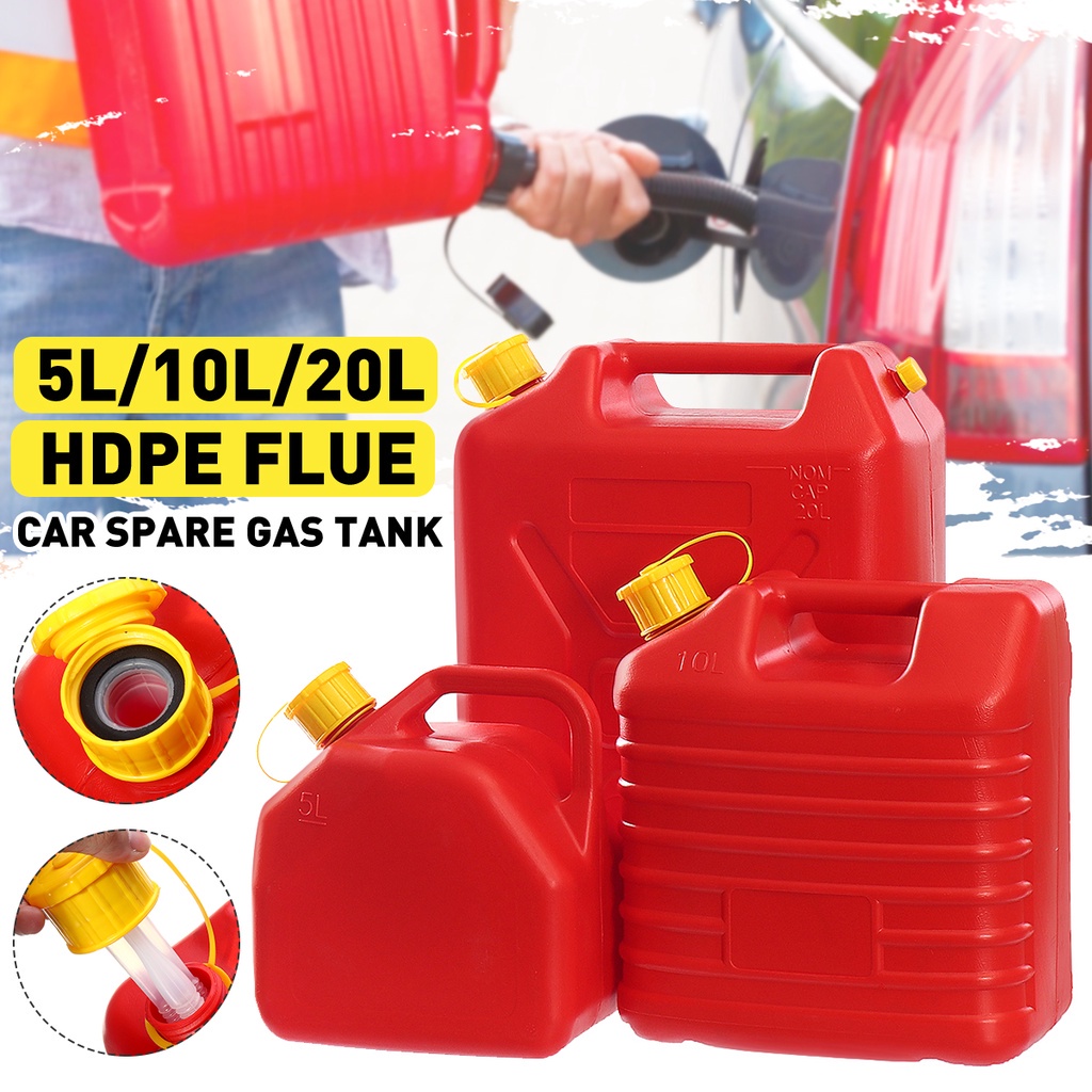 5L/10L/20L Fuel Tank Petrol Tank Oil Tank Car Spare Gas tank Water Tank Wine Explosion Proof Anticorrosion Flue Tube Lid