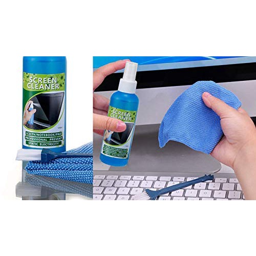 Handboss Super Cleaning Suit Spray with Cloth & Brush for Screen | Shopee  Malaysia