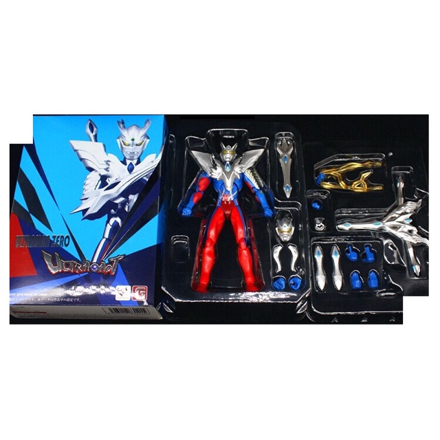 Ultraman Act Oem Ultraman Zero The Ultimate Form 17cm Of Height Shopee Malaysia