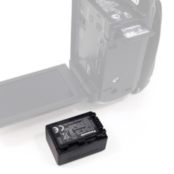 Panasonic VW-VBK180 Li-Ion Battery Rechargable  for Video Camcorder HDC HC SDR Series...