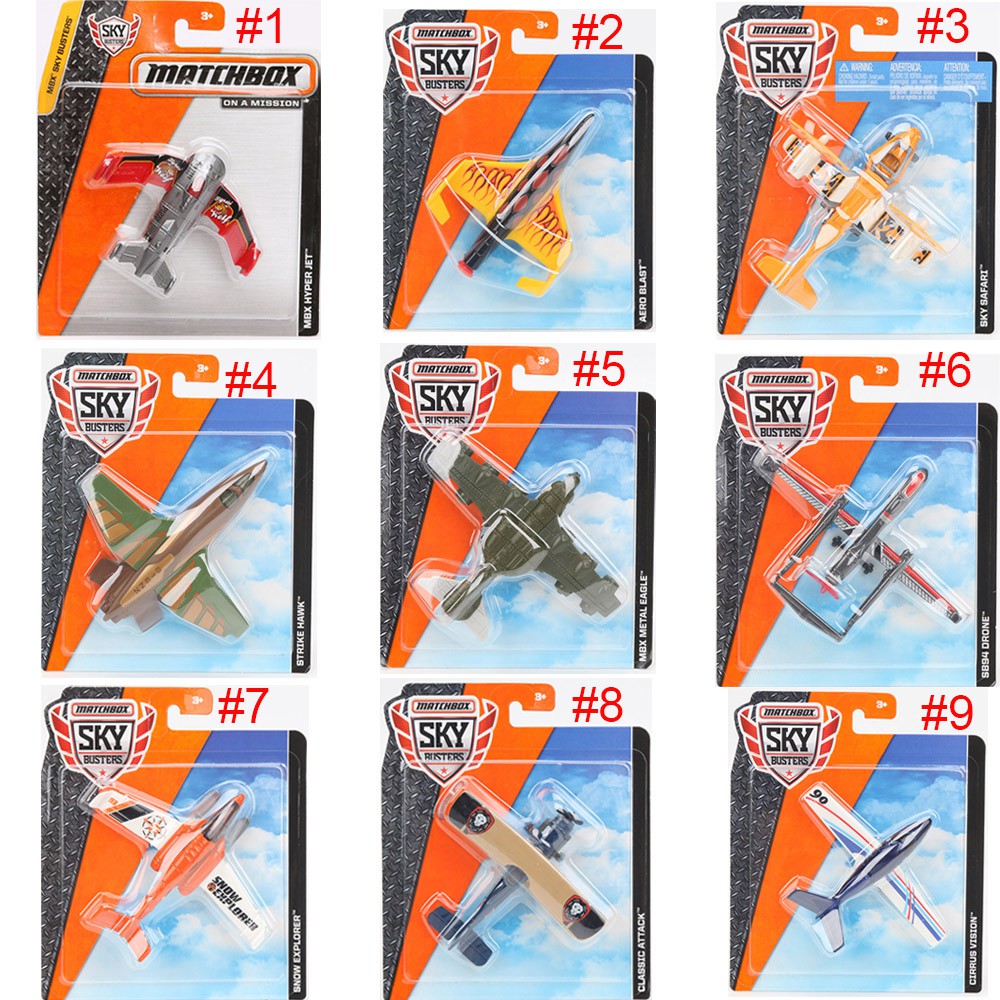 toy airplanes matchbox