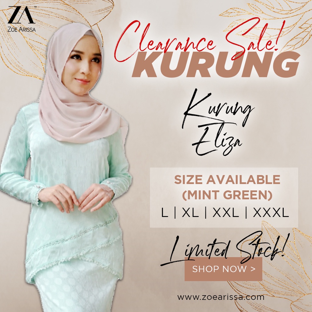 polka dot baju kurung