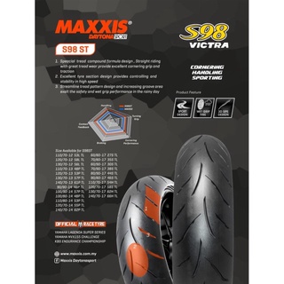 maxxis victra s98 tire pressure