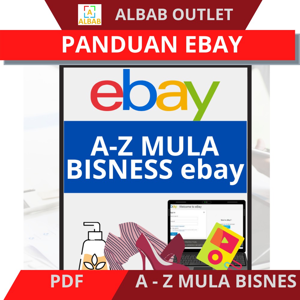 Panduan Lengkap A-Z Bisness Dropship di ebay.com Cara Mula Bisness Ebay ,Register Ebay Paypal Free 7 Ebook