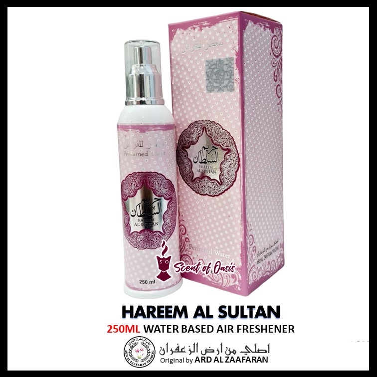 HAREEM AL SULTAN (250ML) AIR FRESHENER WATER BASED by ARD AL ZAAFARAN ...