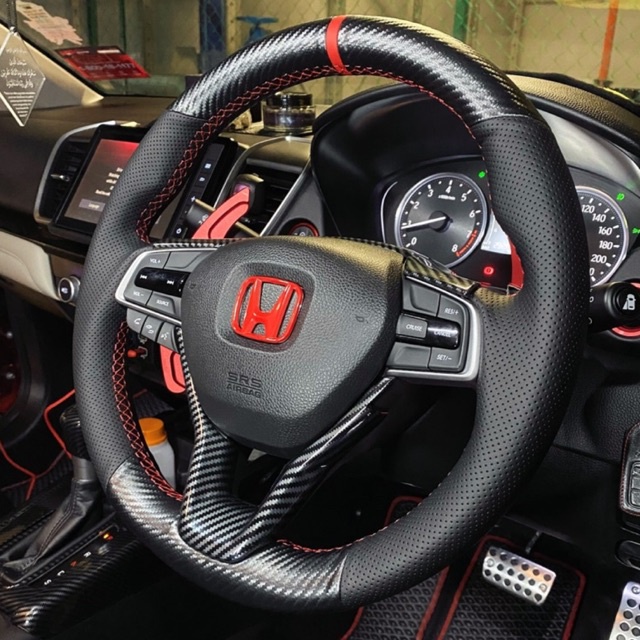 Honda City 2022 GN2 steering leather wrap Shopee Malaysia